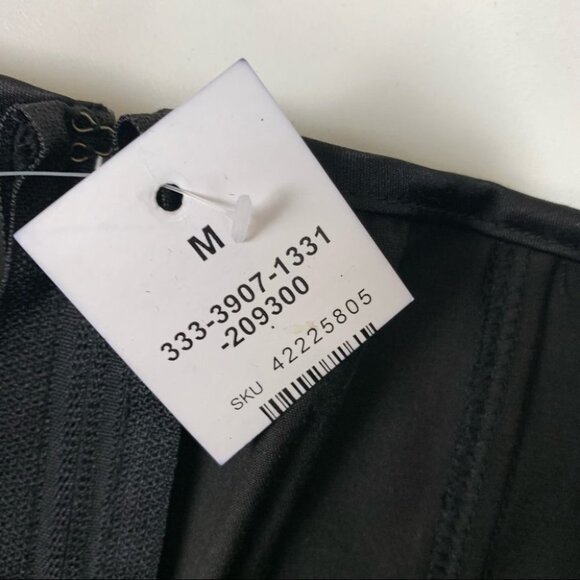 NWT UK2LA Cheetah Animal Print Black Strapless Corset - Picture 5 of 7